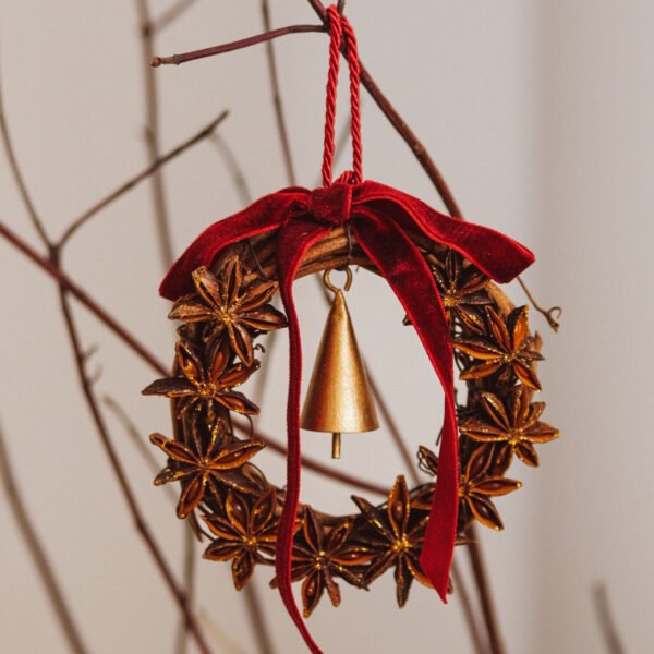 Mažas žvaigždinio anyžiaus vainikėlis