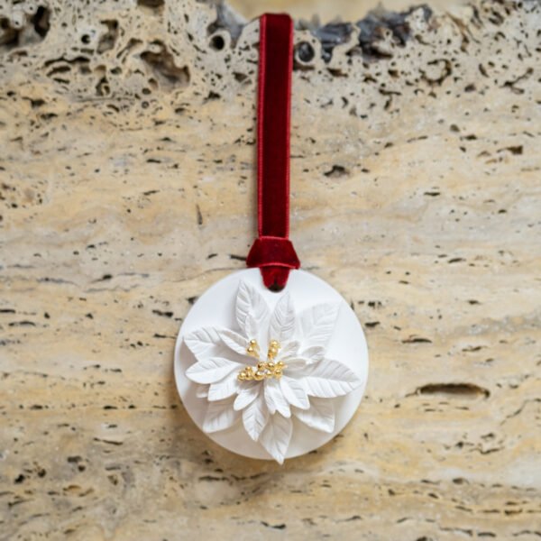 Kvepianti dekoracija „Puansetija”