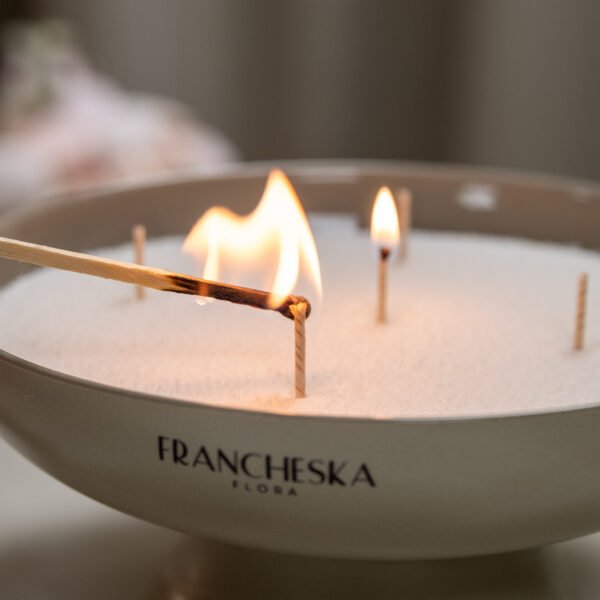 Perlinio vaško žvakės komplektas