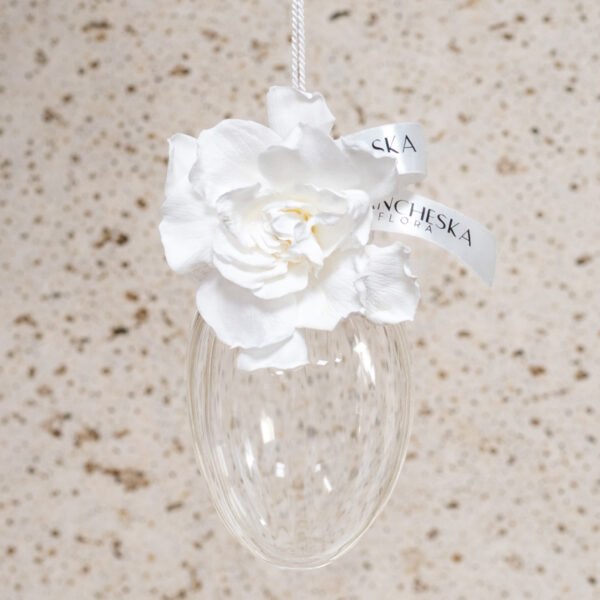 Stiklinis kiaušinis su stabilizuota gardenija (S)