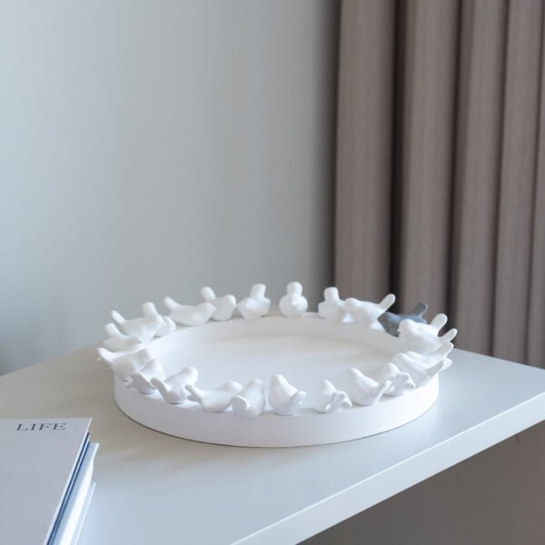 Dekoratyvinė lėkštė "Paukščių sodas"