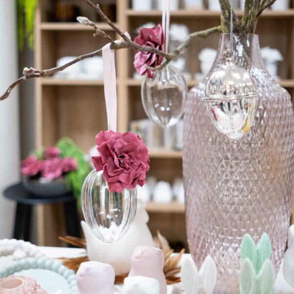 Stiklinis kiaušinis su stabilizuota gardenija (S)